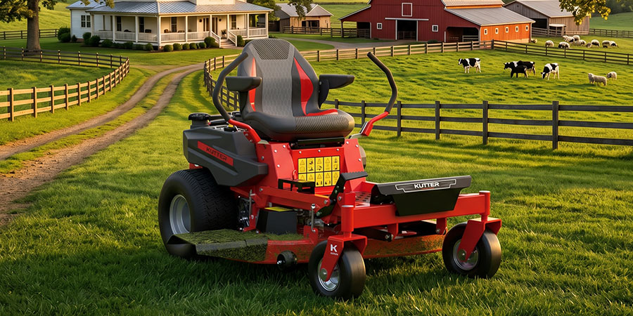 Farm acreage mowing