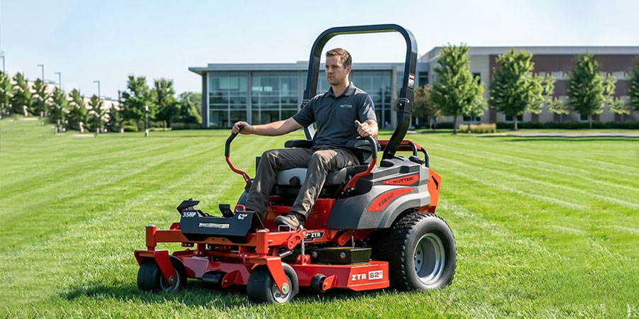 ZTR62 commercial landscaping job ZTR62 commercial landscaping job