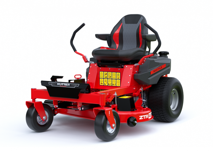  Zero turn mower ZTR-42E zero-turn mower left front angle