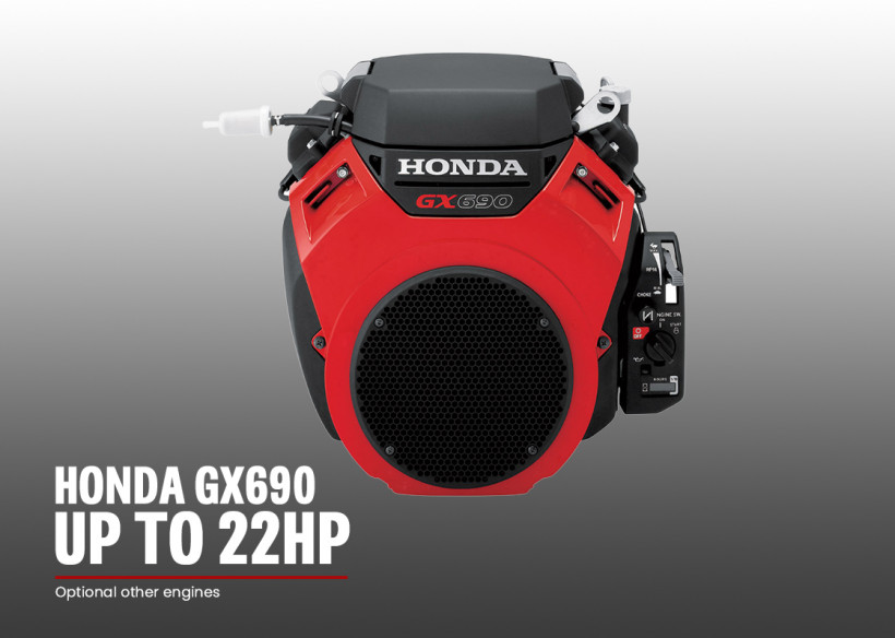 Kanalständer mit Honda GX690-Motor