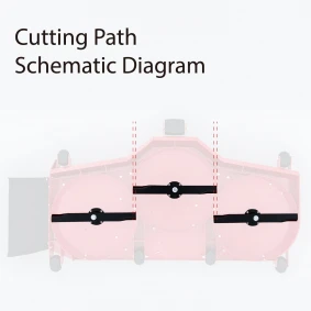 Cutting Path Schematic Diagram